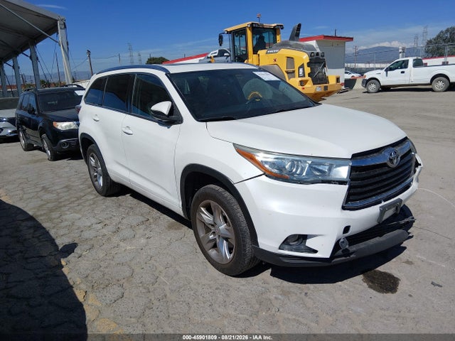 2015 TOYOTA HIGHLANDE LIMITED V6