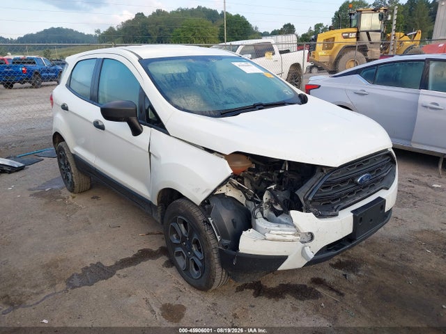 2019 FORD ECOSPORT S