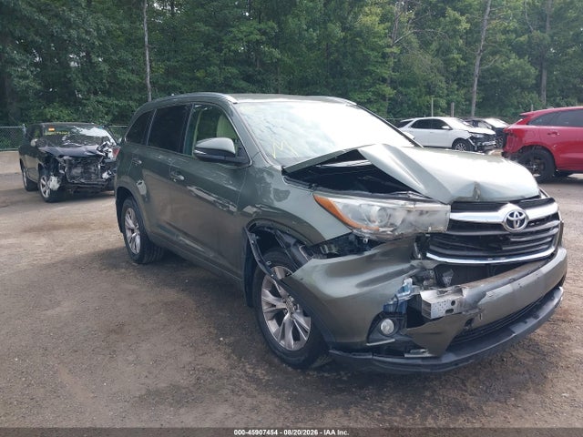 2015 TOYOTA HIGHLANDE XLE V6