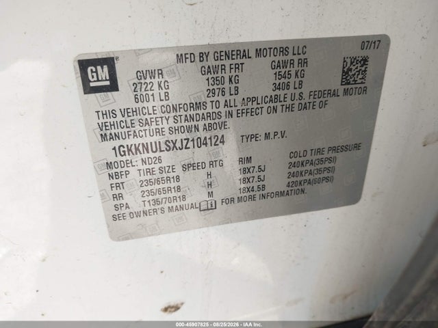 2018 GMC ACADIA SLT-1 9