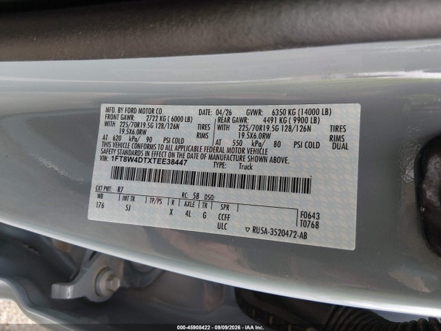 2026 FORD F-450 LARIAT 9