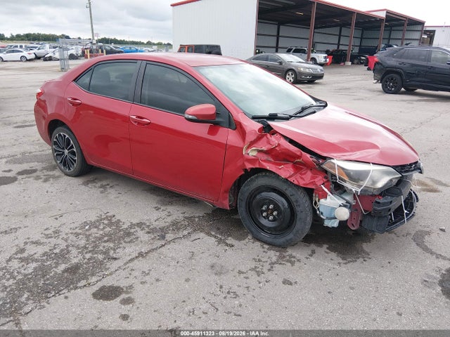 2015 TOYOTA COROLLA S PLUS