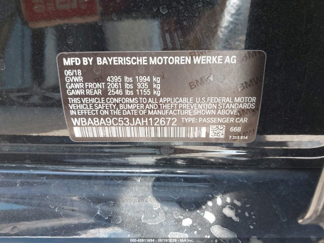 2018 BMW 320I 9