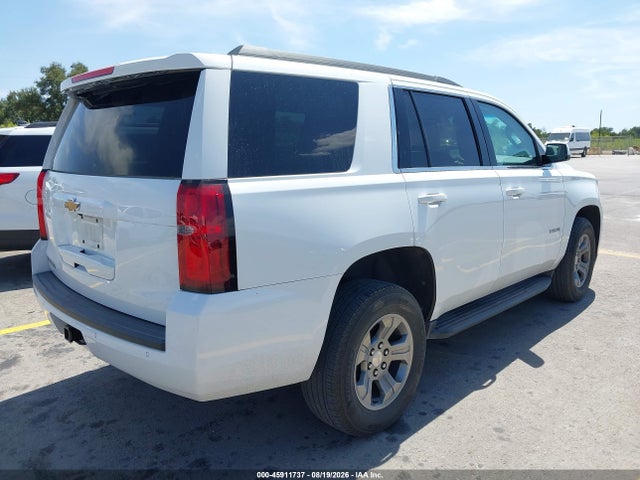2019 CHEVROLET TAHOE LS 4