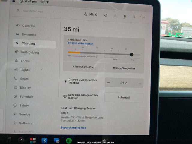 2021 TESLA MODEL 3 STANDARD RANGE PLUS REAR-WHEEL DRIVE 18