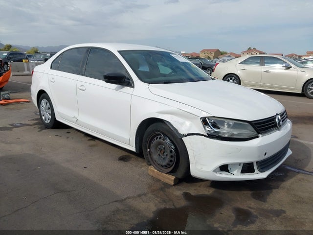 2013 VOLKSWAGEN JETTA 2.0L S