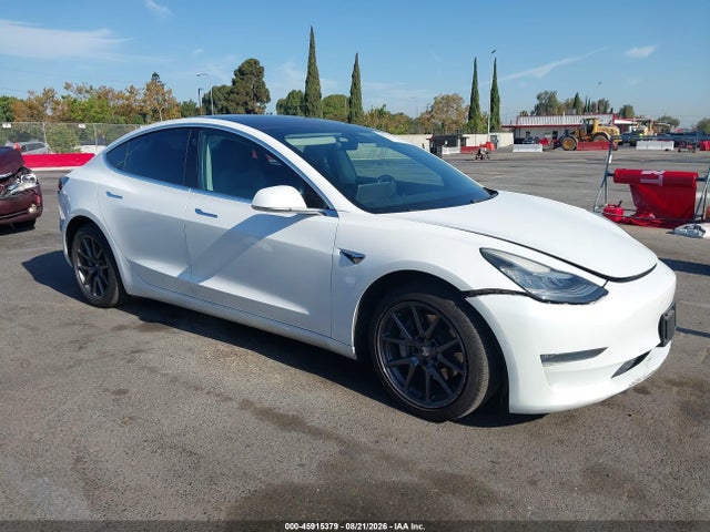 2018 TESLA MODEL 3 LONG RANGE/MID RANGE