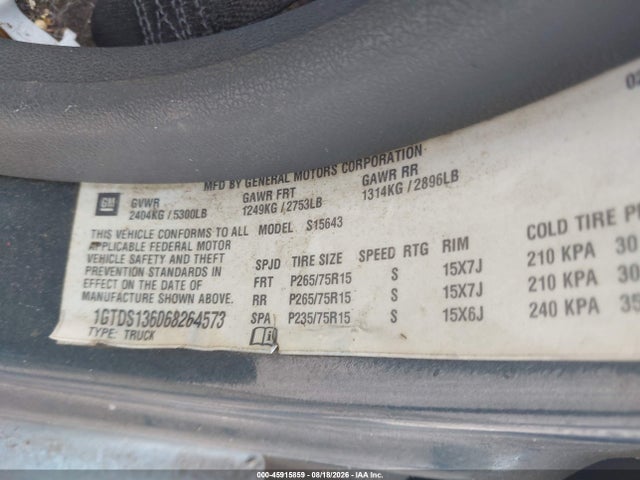2006 GMC CANYON SLT 照片 9