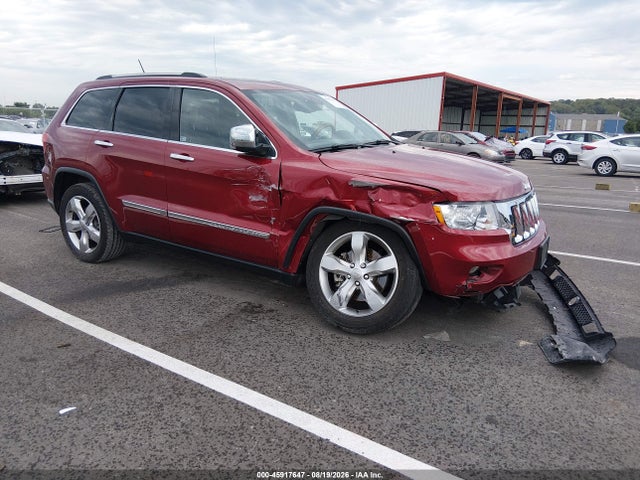 2012 JEEP GRAND CHER OVERLAND