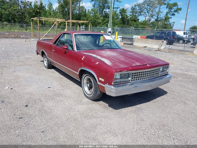 1983 CHEVROLET EL CAMINO