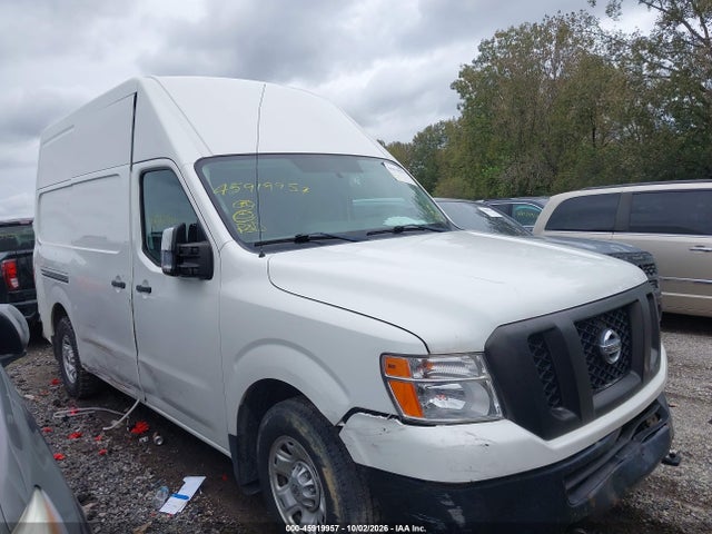 2020 NISSAN NV CARGO NV2500 HD SV HIGH ROOF V8