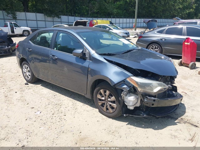2016 TOYOTA COROLLA L