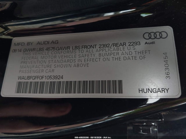 صورة 9 لـ 2015 AUDI A3 2.0T PREMIUM