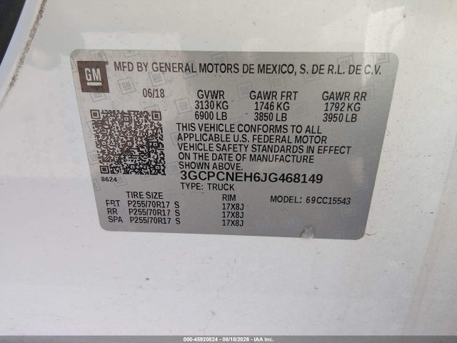 صورة 9 لـ 2018 Chevrolet SILVERADO 1500 WT