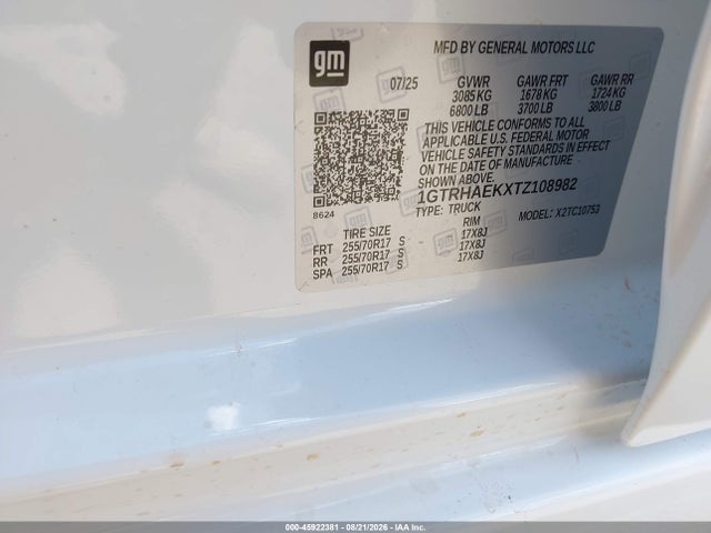 2026 GMC SIERRA 1500 , STANDARD BED, PRO, RWD — фото 9