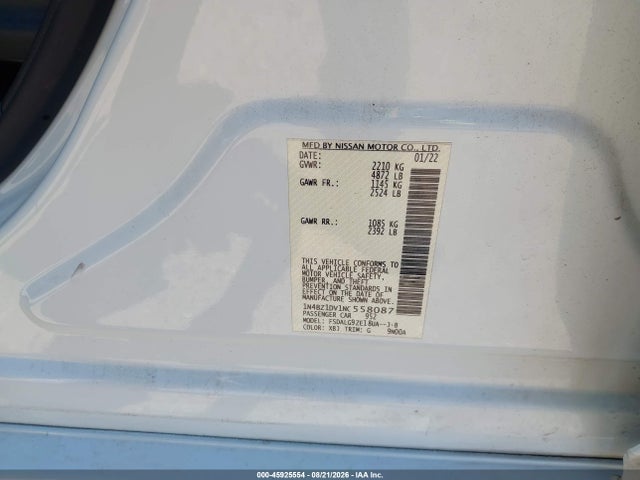 2022 NISSAN LEAF SL PLUS 62 KWH 9