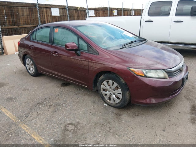 2012 HONDA CIVIC LX