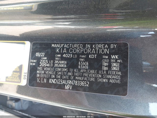 2022 KIA SOUL LX 9