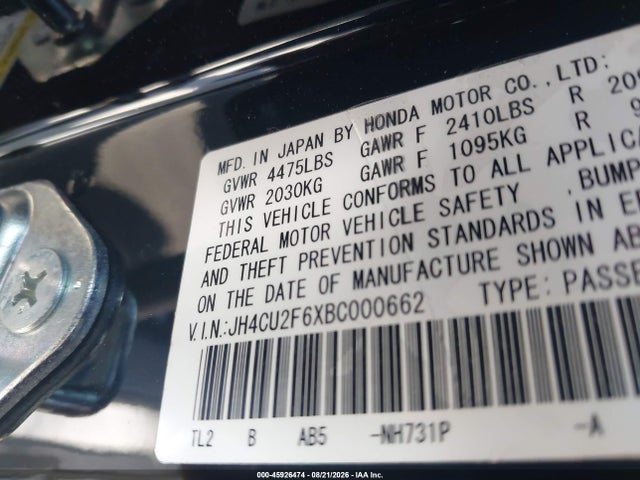 2011 Acura TSX 2.4 照片 9