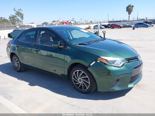 2016 TOYOTA COROLLA LE