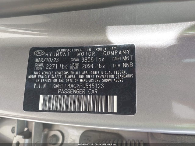 2023 HYUNDAI ELANTRA SE 9