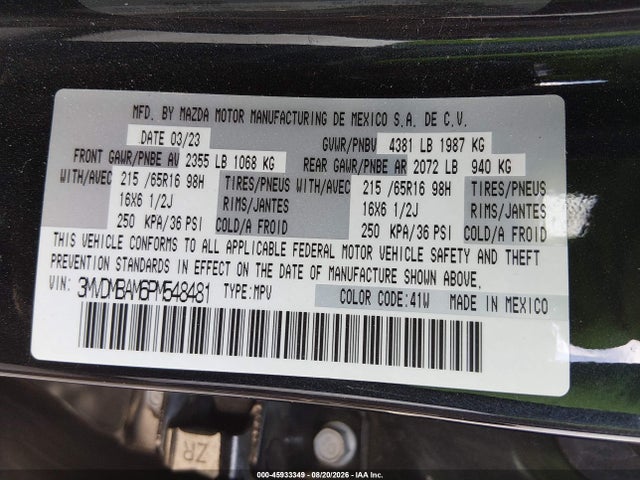 2023 MAZDA CX-30 2.5 S 9