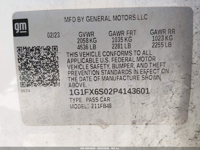 2023 CHEVROLET BOLT EV FWD 2LT 9