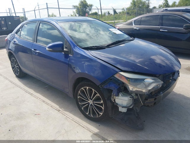 2016 TOYOTA COROLLA S PLUS