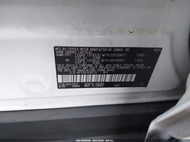 2024 TOYOTA RAV4 LE 9