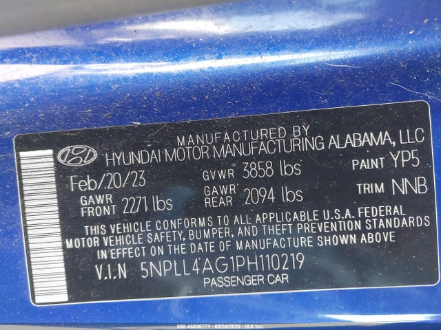 2023 HYUNDAI ELANTRA SE 9