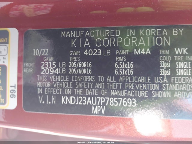 2023 KIA SOUL LX 9