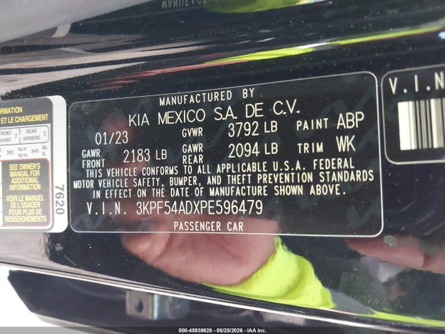 2023 KIA FORTE GT-LINE 9