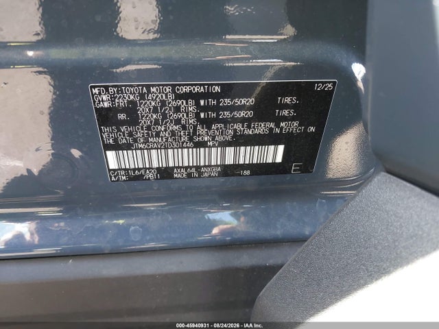 2026 TOYOTA RAV4 LIMITED 9