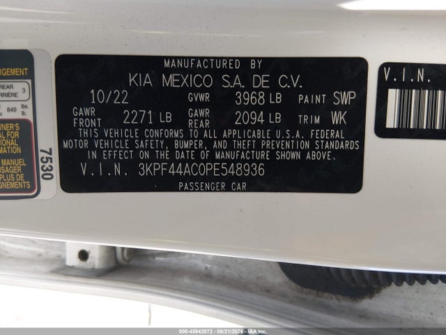 2023 KIA FORTE GT 9