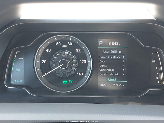 2020 HYUNDAI IONIQ HYBRID BLUE 7