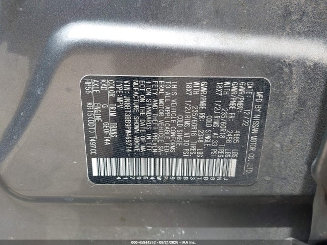 2023 NISSAN ROGUE SV INTELLIGENT AWD 9
