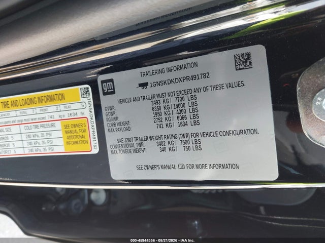 2023 CHEVROLET SUBURBAN 4WD Z71 9