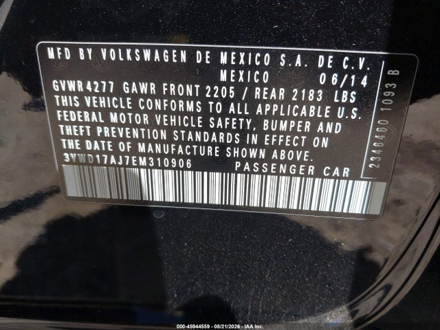 صورة مصغرة 9 لـ 2014 Volkswagen JETTA 1.8T SE