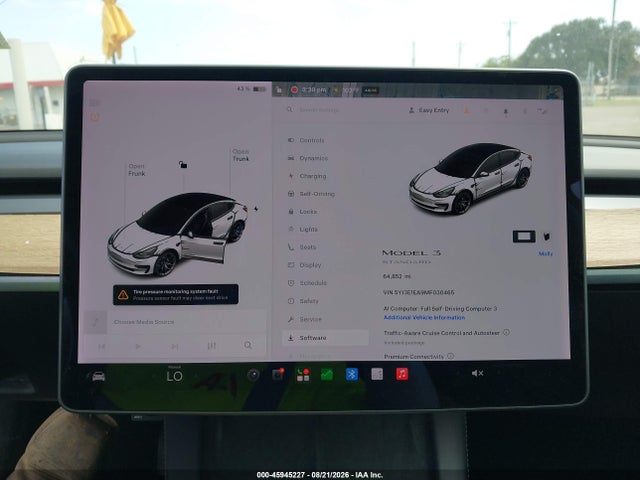 2021 TESLA MODEL 3 STANDARD RANGE PLUS REAR-WHEEL DRIVE 7