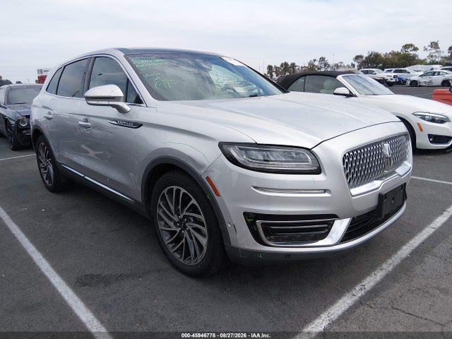 2019 LINCOLN NAUTILUS RESERVE