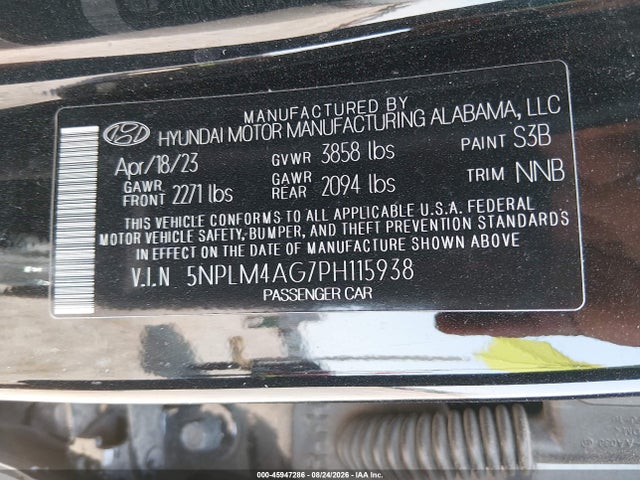 2023 HYUNDAI ELANTRA SEL 9