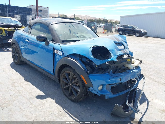 2013 MINI COUPE COOPER S
