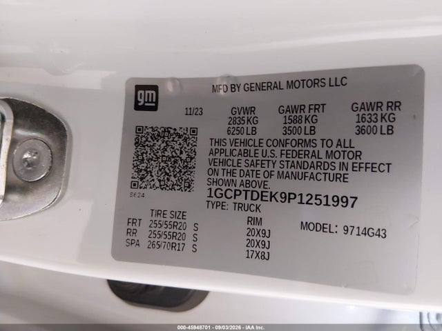2023 CHEVROLET COLORADO 4WD SHORT BOX Z71 9