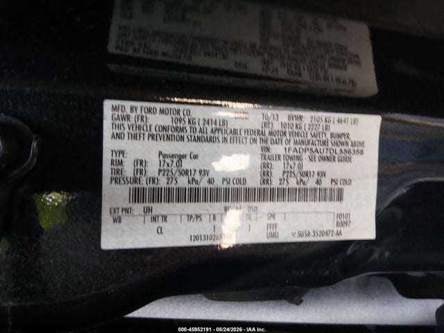 2013 FORD C-MAX HYBRID SE — фото 9