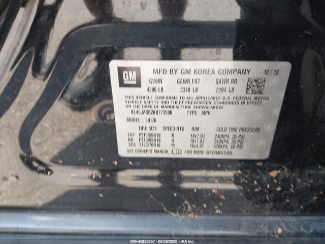 2019 BUICK ENCORE FWD PREFERRED 9