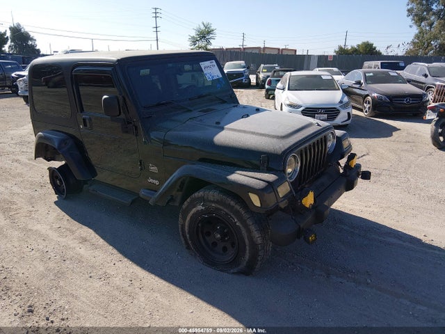 2004 JEEP WRANGLER SAHARA