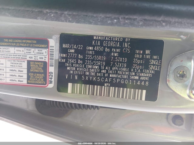 2023 KIA SPORTAGE SX-PRESTIGE 9