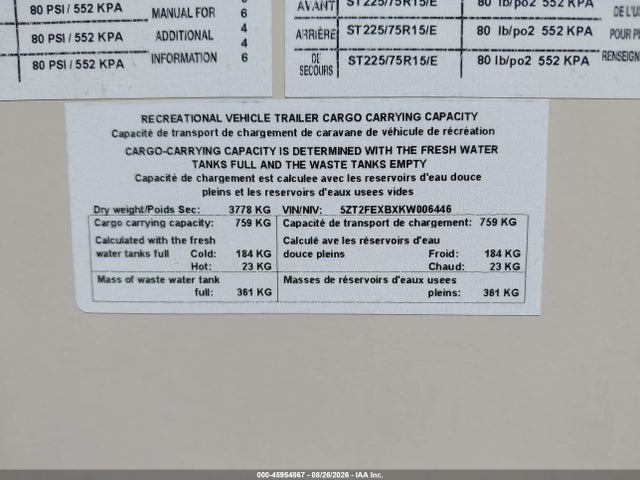 2019 RECREATIONAL COACHMAN 321 FEDSLE 9