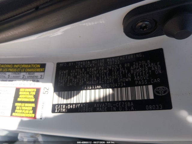 2023 TOYOTA CAMRY SE 9