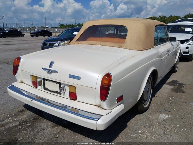 1985 ROLLS-ROYCE CORNICHE 4